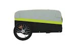 Vidaxl Bike Trailer Black And Green 45 Kg Iron Vidaxl Bike Trailer Black And Green 45 Kg Iron