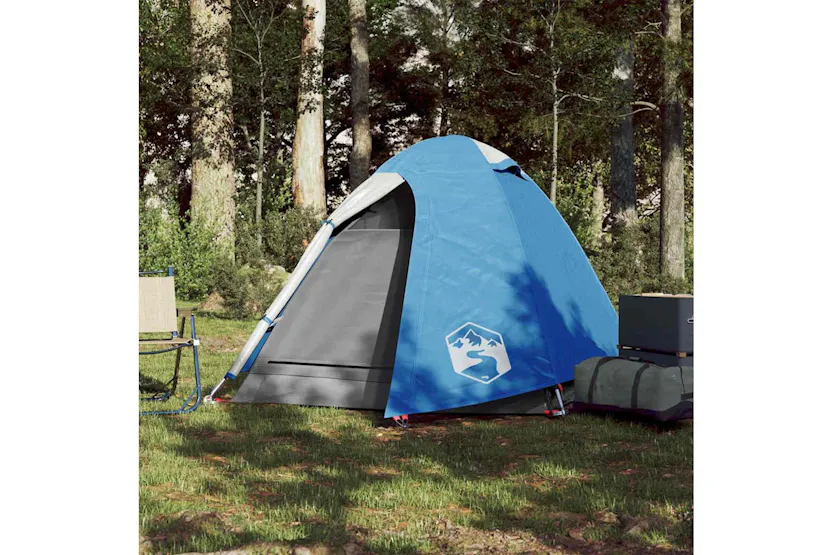 Vidaxl Camping Tent Dome 2-person Blue Waterproof Vidaxl Camping Tent Dome 2-person Blue Waterproof