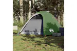 Vidaxl Camping Tent Dome 4-person Green Waterproof Vidaxl Camping Tent Dome 4-person Green Waterproof