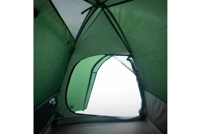 Vidaxl Camping Tent Dome 4-person Green Waterproof Vidaxl Camping Tent Dome 4-person Green Waterproof