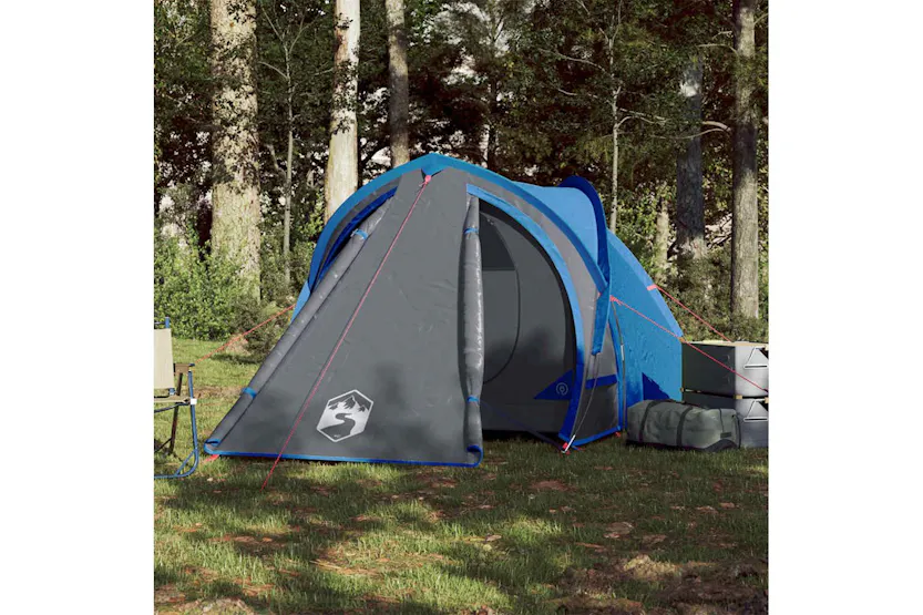 Vidaxl Camping Tent Dome 2-person Blue Waterproof Vidaxl Camping Tent Dome 2-person Blue Waterproof