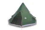 Vidaxl Camping Tent Tipi 4-person Green Waterproof Vidaxl Camping Tent Tipi 4-person Green Waterproof