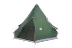 Vidaxl Camping Tent Tipi 4-person Green Waterproof Vidaxl Camping Tent Tipi 4-person Green Waterproof