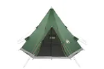 Vidaxl Camping Tent Tipi 4-person Green Waterproof Vidaxl Camping Tent Tipi 4-person Green Waterproof