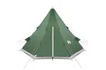 Vidaxl Camping Tent Tipi 4-person Green Waterproof Vidaxl Camping Tent Tipi 4-person Green Waterproof