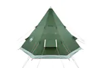 Vidaxl Camping Tent Tipi 4-person Green Waterproof Vidaxl Camping Tent Tipi 4-person Green Waterproof