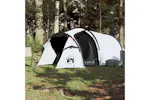 Vidaxl Camping Tent Tunnel 2-person White Blackout Fabric Waterproof Vidaxl Camping Tent Tunnel 2-person White Blackout Fabric Waterproof