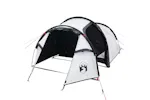 Vidaxl Camping Tent Tunnel 2-person White Blackout Fabric Waterproof Vidaxl Camping Tent Tunnel 2-person White Blackout Fabric Waterproof