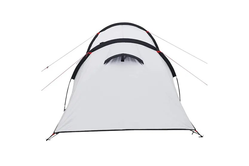 Vidaxl Camping Tent Tunnel 2-person White Blackout Fabric Waterproof Vidaxl Camping Tent Tunnel 2-person White Blackout Fabric Waterproof