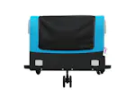 Vidaxl Bike Trailer Black And Blue 45 Kg Iron Vidaxl Bike Trailer Black And Blue 45 Kg Iron