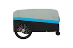 Vidaxl Bike Trailer Black And Blue 45 Kg Iron Vidaxl Bike Trailer Black And Blue 45 Kg Iron
