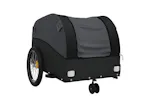 Vidaxl Bike Trailer Black 30 Kg Iron Vidaxl Bike Trailer Black 30 Kg Iron