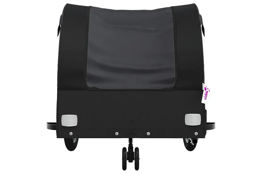 Vidaxl Bike Trailer Black 30 Kg Iron Vidaxl Bike Trailer Black 30 Kg Iron