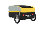 Vidaxl Bike Trailer Black And Yellow 45 Kg Iron Vidaxl Bike Trailer Black And Yellow 45 Kg Iron
