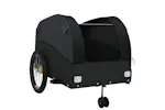 Vidaxl Bike Trailer Black 45 Kg Iron Vidaxl Bike Trailer Black 45 Kg Iron