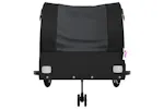 Vidaxl Bike Trailer Black 45 Kg Iron Vidaxl Bike Trailer Black 45 Kg Iron