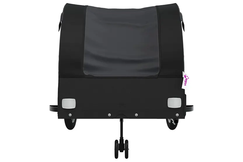 Vidaxl Bike Trailer Black 45 Kg Iron Vidaxl Bike Trailer Black 45 Kg Iron