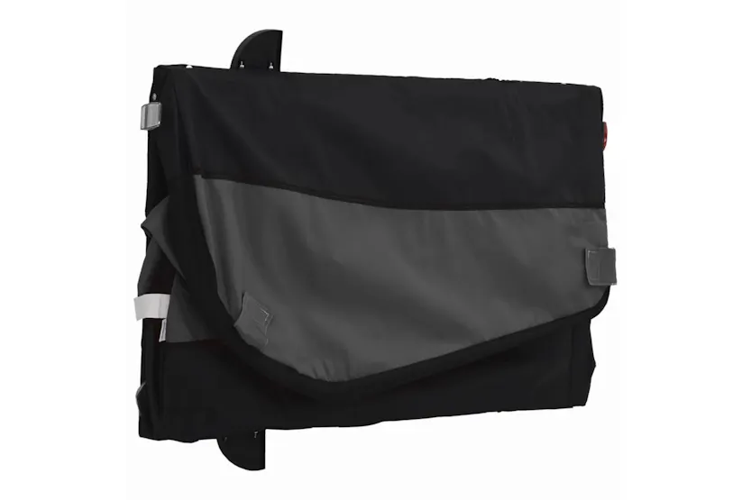 Vidaxl Bike Trailer Black 45 Kg Iron Vidaxl Bike Trailer Black 45 Kg Iron