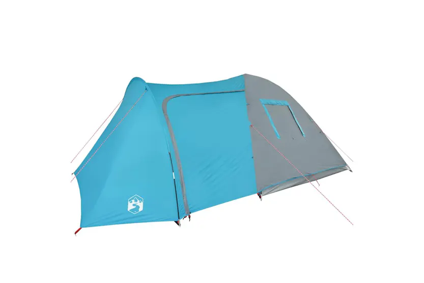 Vidaxl Family Tent Dome 6-person Blue Waterproof Vidaxl Family Tent Dome 6-person Blue Waterproof