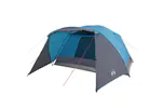 Vidaxl Family Tent With Porch 6-person Blue Waterproof Vidaxl Family Tent With Porch 6-person Blue Waterproof