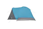 Vidaxl Family Tent With Porch 6-person Blue Waterproof Vidaxl Family Tent With Porch 6-person Blue Waterproof