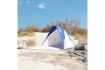 Vidaxl Beach Tent Azure Blue 268x223x125 Cm 185t Polyester Vidaxl Beach Tent Azure Blue 268x223x125 Cm 185t Polyester