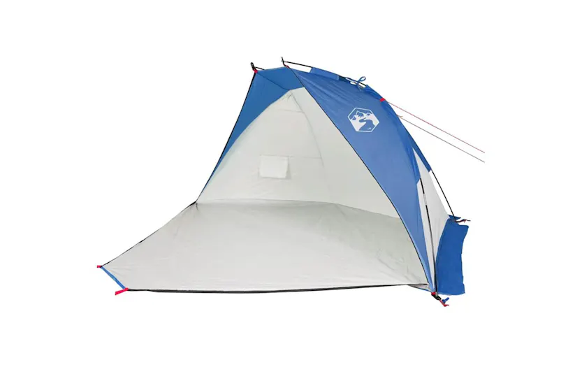 Vidaxl Beach Tent Azure Blue 268x223x125 Cm 185t Polyester Vidaxl Beach Tent Azure Blue 268x223x125 Cm 185t Polyester