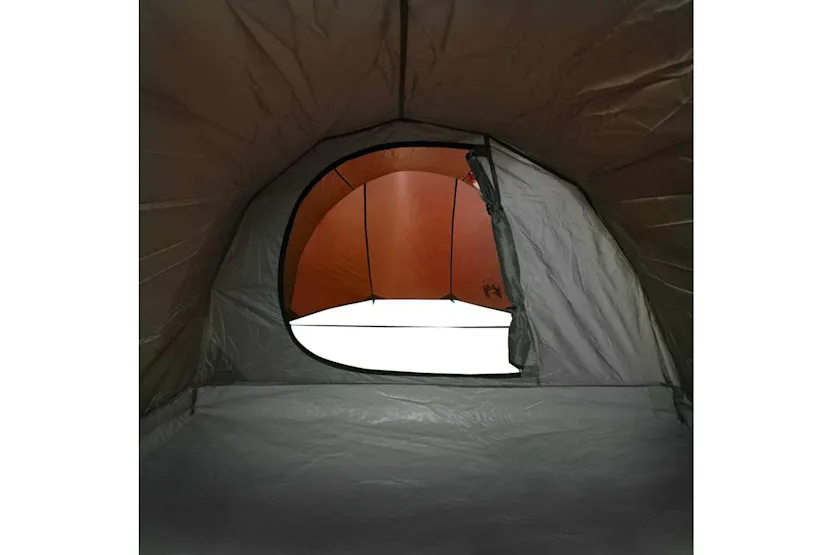 Vidaxl Camping Tent Tunnel 4-person Orange Waterproof Vidaxl Camping Tent Tunnel 4-person Orange Waterproof