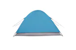 Vidaxl Camping Tent Dome 3-person Blue Waterproof Vidaxl Camping Tent Dome 3-person Blue Waterproof