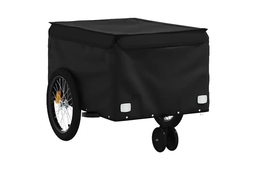 Vidaxl Bike Trailer Black 30 Kg Iron Vidaxl Bike Trailer Black 30 Kg Iron