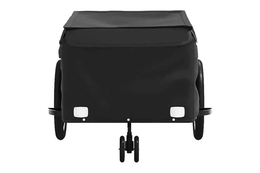 Vidaxl Bike Trailer Black 45 Kg Iron Vidaxl Bike Trailer Black 45 Kg Iron