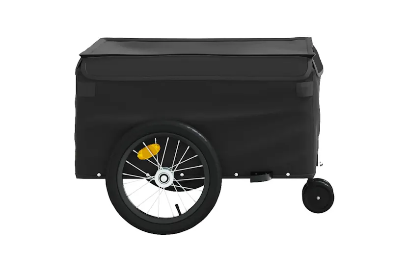 Vidaxl Bike Trailer Black 45 Kg Iron Vidaxl Bike Trailer Black 45 Kg Iron