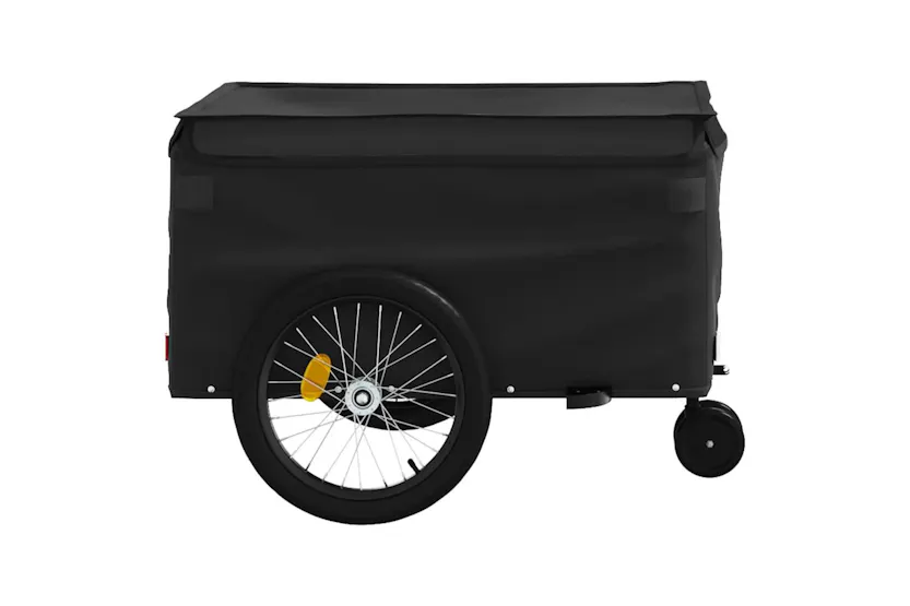 Vidaxl Bike Trailer Black 45 Kg Iron Vidaxl Bike Trailer Black 45 Kg Iron