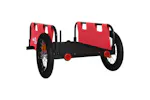 Vidaxl Bike Trailer Red Oxford Fabric And Iron Vidaxl Bike Trailer Red Oxford Fabric And Iron
