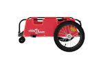 Vidaxl Bike Trailer Red Oxford Fabric And Iron Vidaxl Bike Trailer Red Oxford Fabric And Iron