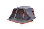 Vidaxl Family Tent 10-person Grey And Orange Quick Release Waterproof Vidaxl Family Tent 10-person Grey And Orange Quick Release Waterproof