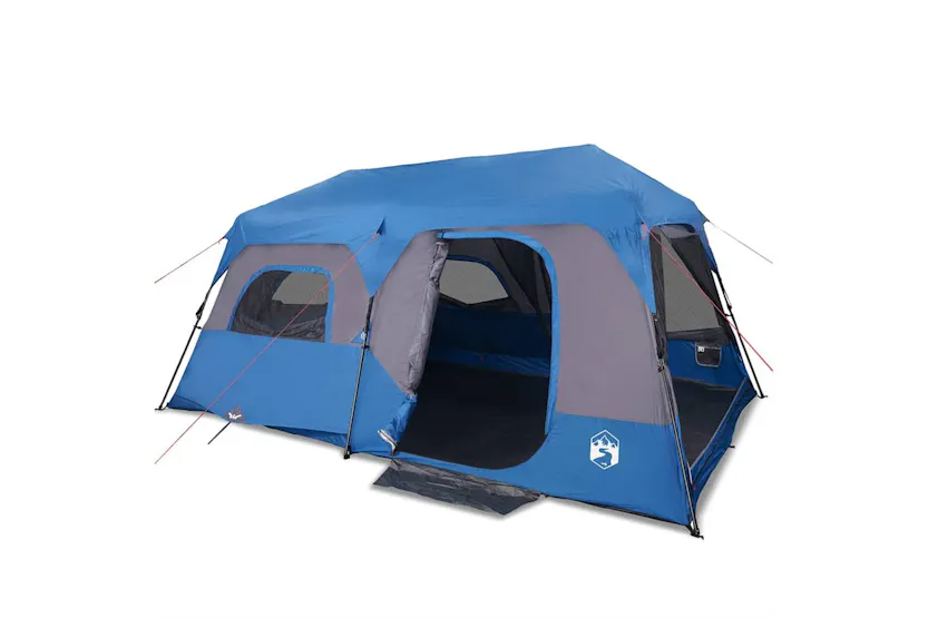 Vidaxl Family Tent 9-person Blue Quick Release Waterproof Vidaxl Family Tent 9-person Blue Quick Release Waterproof