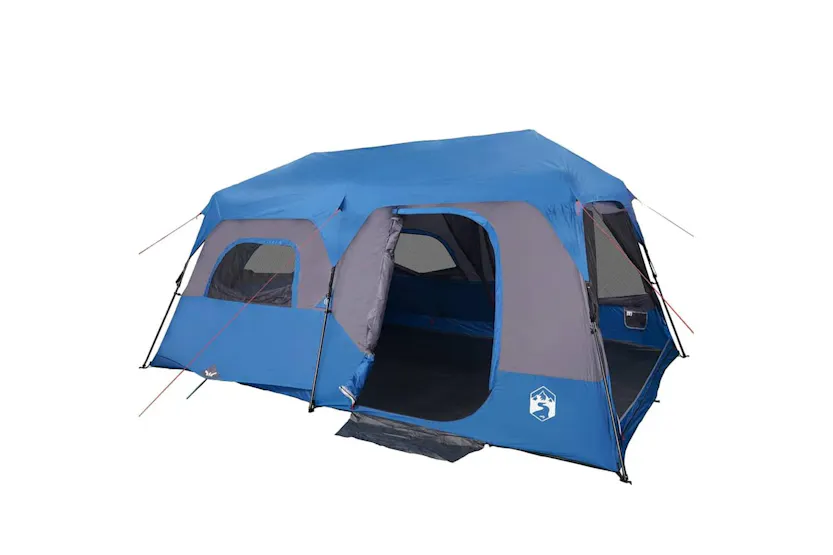 Vidaxl Family Tent 9-person Blue Quick Release Waterproof Vidaxl Family Tent 9-person Blue Quick Release Waterproof