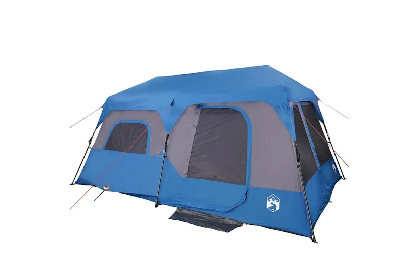 Vidaxl Family Tent 9-person Blue Quick Release Waterproof Vidaxl Family Tent 9-person Blue Quick Release Waterproof