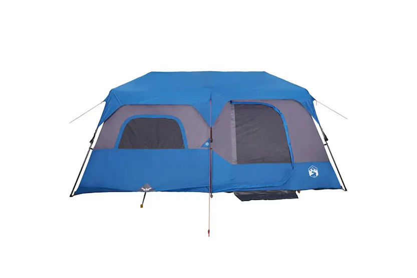 Vidaxl Family Tent 9-person Blue Quick Release Waterproof Vidaxl Family Tent 9-person Blue Quick Release Waterproof
