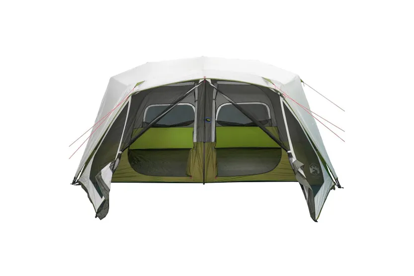 Vidaxl Family Tent With Led 10-person Light Green Quick Release Vidaxl Family Tent With Led 10-person Light Green Quick Release