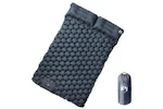 Vidaxl Self Inflating Camping Mattress With Pillows 2-person Grey Vidaxl Self Inflating Camping Mattress With Pillows 2-person Grey