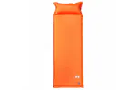 Vidaxl Self Inflating Camping Mattress With Pillow 1-person Orange Vidaxl Self Inflating Camping Mattress With Pillow 1-person Orange