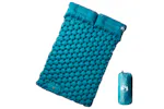 Vidaxl Self Inflating Camping Mattress With Pillows 2-person Blue Vidaxl Self Inflating Camping Mattress With Pillows 2-person Blue