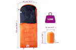 Vidaxl Sleeping Bag For Adults Camping 3-4 Seasons Vidaxl Sleeping Bag For Adults Camping 3-4 Seasons