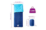 Vidaxl Sleeping Bag For Adults Camping 3 Seasons Vidaxl Sleeping Bag For Adults Camping 3 Seasons