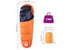 Vidaxl Mummy Sleeping Bag For Adults Camping 3 Seasons Vidaxl Mummy Sleeping Bag For Adults Camping 3 Seasons