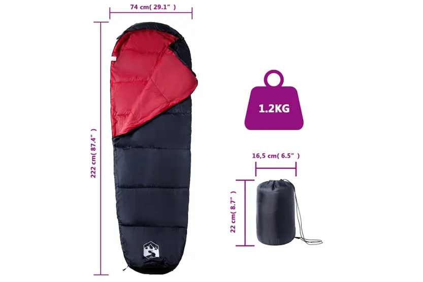 Vidaxl Mummy Sleeping Bag For Adults Camping 3 Seasons Vidaxl Mummy Sleeping Bag For Adults Camping 3 Seasons