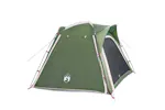 Vidaxl Camping Tent 4-person Green Quick Release Waterproof Vidaxl Camping Tent 4-person Green Quick Release Waterproof