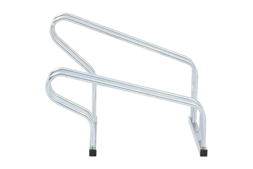 Vidaxl Bicycle Stand For 2 Bikes Floor Freestanding Galvanised Steel Vidaxl Bicycle Stand For 2 Bikes Floor Freestanding Galvanised Steel